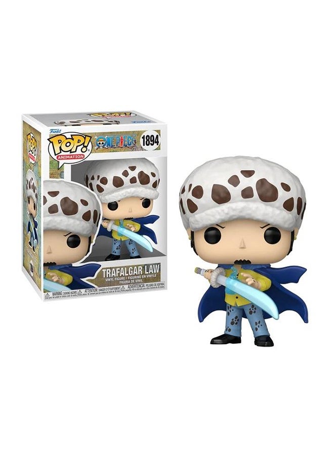 Funko Pop! Animation: One Piece Law with Blue Anesthesia Vinyl Figure - Image 2