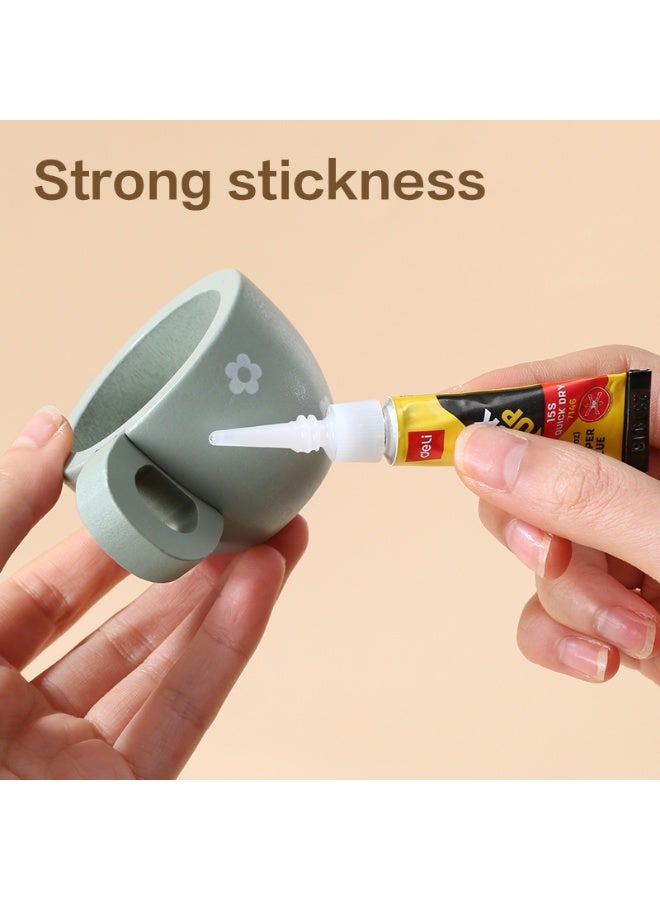 ديلي غراء فائق سريع الجفاف 3 جم لاصق قوي للبلاستيك والمعادن والخشب والسيراميك - Image 3