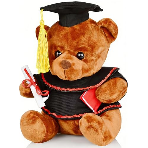 Yixiang 2026 Graduation Teddy Bear 53 Inch Cute Stuffed Animal with Grad Cap Diploma and Props Prek Graduation Gift for Her and Him Perfect for Kindergarten High School and College - Image 1