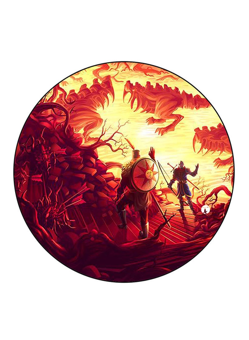 RKN Lost City Of Izalith Printed Mouse Pad  Multicolour