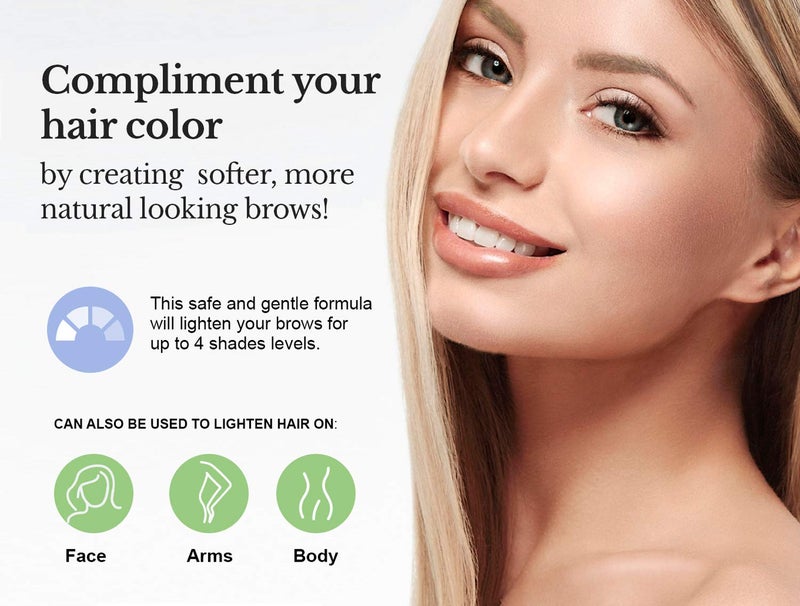 Godefroy Eyebrow Color Lightening CrÃ¨me Single Use Application Kit - Image 2