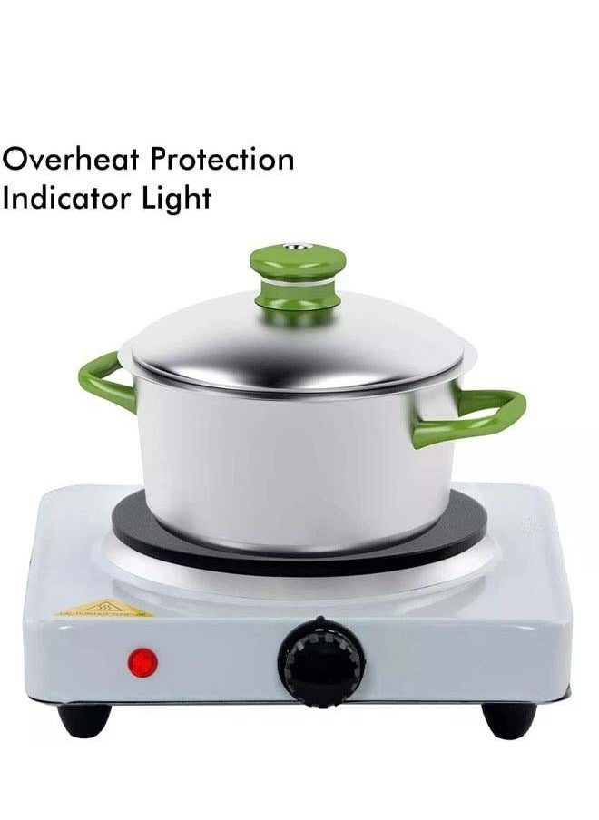 Generic - Portable Electric Coil Cooking Burner Stove 1000Watts Hot Plate Electric Cooking Heater Induction Cooktop | G Coil Stove With Adjustable Temperature (Stove 1000 watts) - Image 1