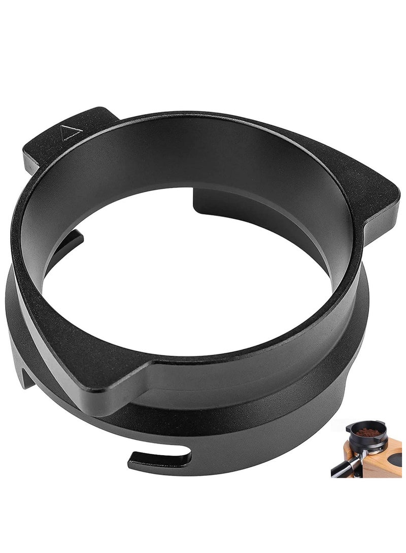 MIBRU Coffee Funnel Ring Stand For Breville Sage 53MM 54MM Black  - Image 1