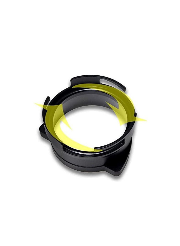 MIBRU Coffee Funnel Ring Stand For Breville Sage 53MM 54MM Black  - Image 3