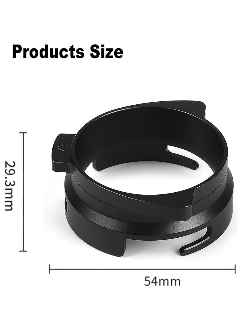 MIBRU Coffee Funnel Ring Stand For Breville Sage 53MM 54MM Black  - Image 5