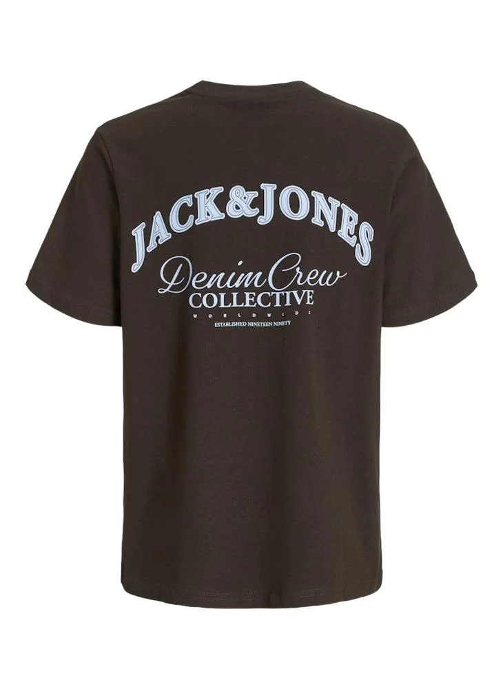 Jack & Jones Junior Youth Logo Crew Neck T-Shirt