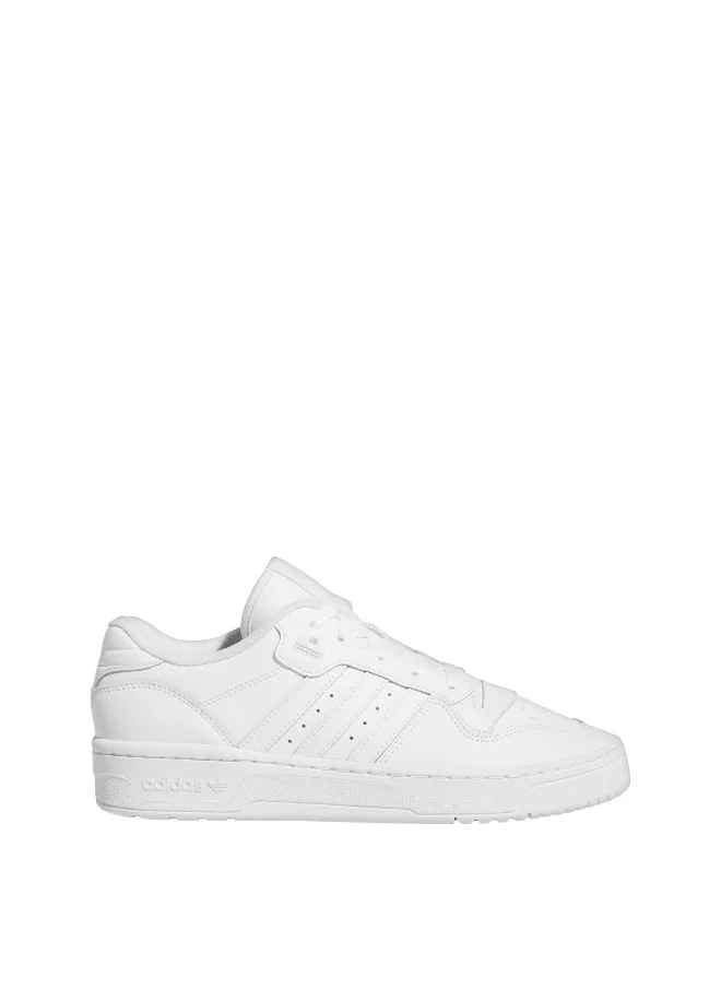 اديداس Adidas Rivalry Low White Basketball Shoes For Men 3