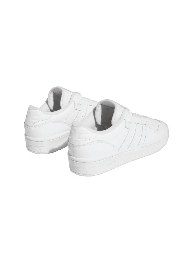 Adidas Rivalry Low White Basketball Shoes