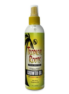 Bronner Bros Tropical Roots Stimulating Growth Oil - Hair Growth Products with Vitamin A & D, Guava & Pineapple Extracts - Sulfate & Paraben- Free Scalp Stimulator, Nourish, Moisturize Hair - 8oz - pzsku/Z1DC5E7D773BA9A263E73Z/45/_/1731324819/99ca1dd3-6eff-4529-8734-b54cf04ca4e4