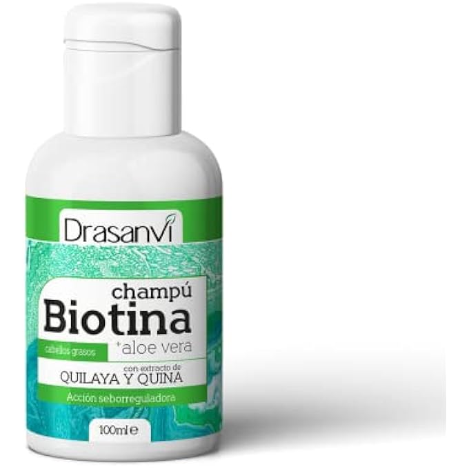 Drasanvi CHAMP BIOTINA Y ALOE VERA CABELLO GRASO - Image 1