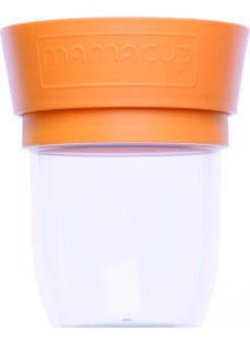 Non-Spill Snack Container Orange