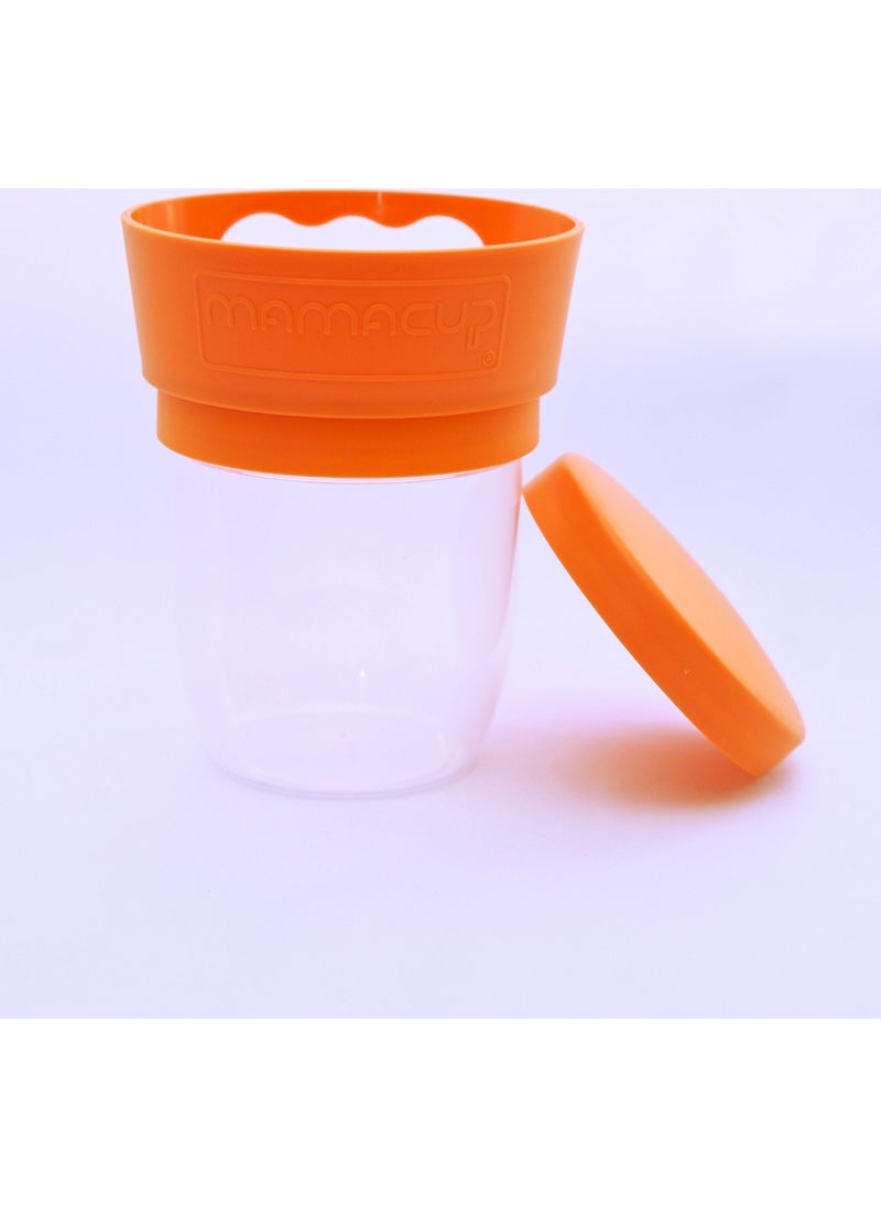 Mamacup - Non-Spill Snack Container Orange - Image 1