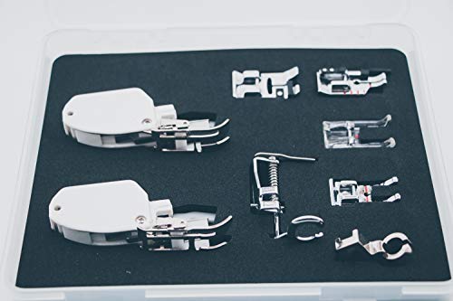 Ever Sewn EverSewn Deluxe Quilting Foot Kit 8-Piece 7mm Snap-On Low Shank - Image 3