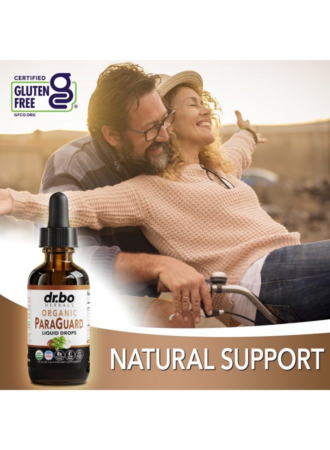 dr.bo ParaGuard Cleanse Liquid Organic Detox - Organic Intestinal Guard Formula Supplement for Humans with Black Walnut Wormwood Clove & Oregano Tincture - Natural Herbal Intestine Body Gut Cleanser 2 oz - Image 5