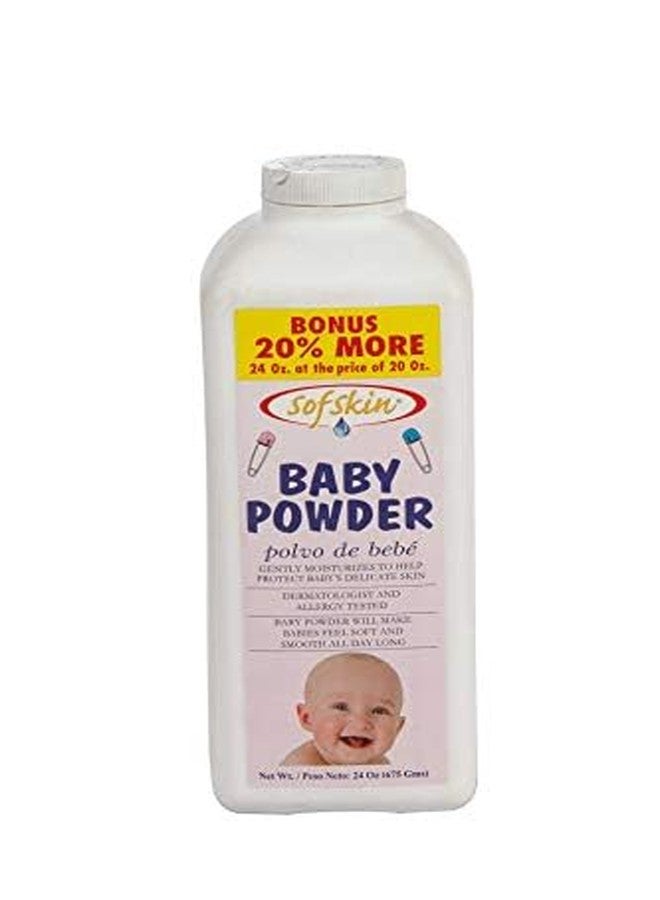 Sofskin (USA Brand) Combo Premium Baby Powder (675 gm) + Premium Baby Lotion (300 ml) - Image 2