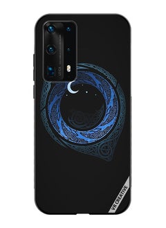 Protective Case Cover For Huawei P40 Pro Plus Moonlight Design Multicolour