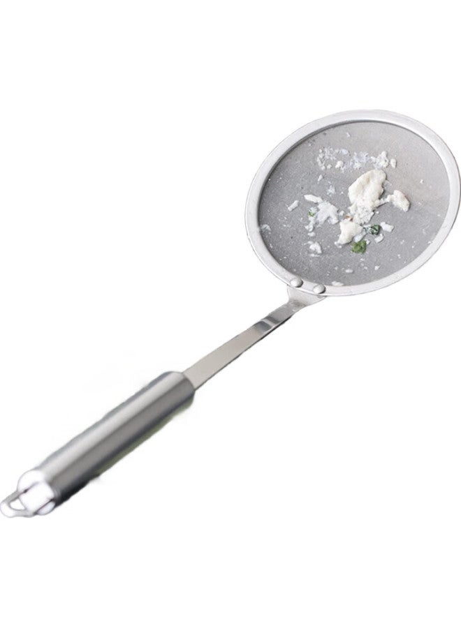 NewAir 304 Stainless Steel Oil Strainer, Ultra-Fine Mesh, Baby Food Strainer, Oil Filter Spoon, Colander - Image 3