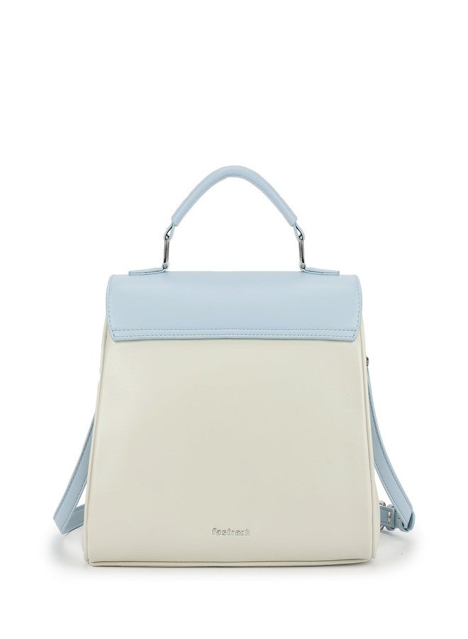 Fastrack Daily Drip Satchel Bag for Women | Medium Size with Magnetic Flap, Top Zip Closure, Inner Access Pocket & Detachable Sling Strap | Stylish 4.9L Satchel for Everyday Use - Image 5