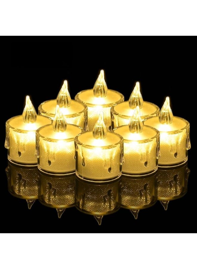 عبوة 24 شمعة كريستال LED لرمضان - Image 2