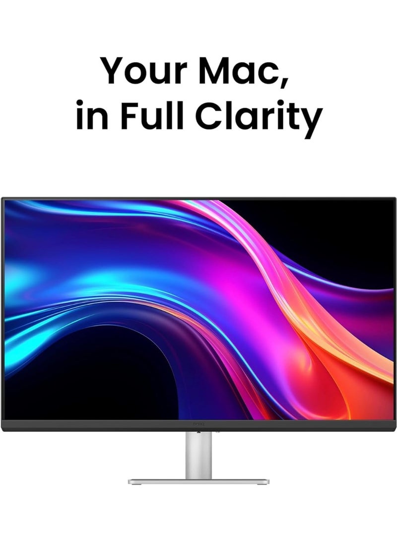 بين كيو شاشة BenQ MA320UP 32 بوصة نانو لامعة 4K لجهاز MacBook Pro/Air و Mac Mini، 90 واط PD، مطابقة ألوان Mac، محور USB، تحكم في السطوع والصوت على Mac، قابلة للتعديل في الارتفاع والميل، 99% sRGB 95% P3 - المملكة العربية السعودية - ضمان 3 سنوات - Image 3