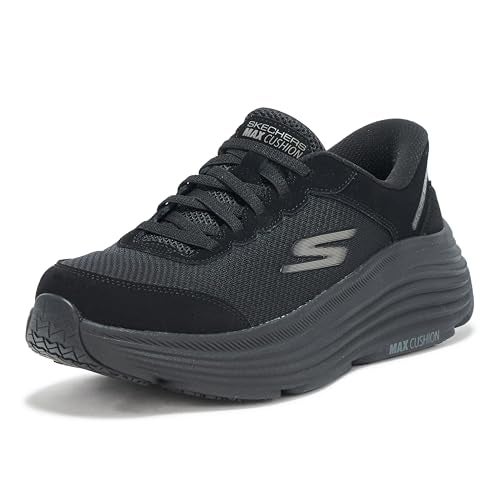 SKECHERS حذاء سكيشرز للرجال بدون استخدام اليدين - كاردوفا، أسود/أسود، 7 - Image 1