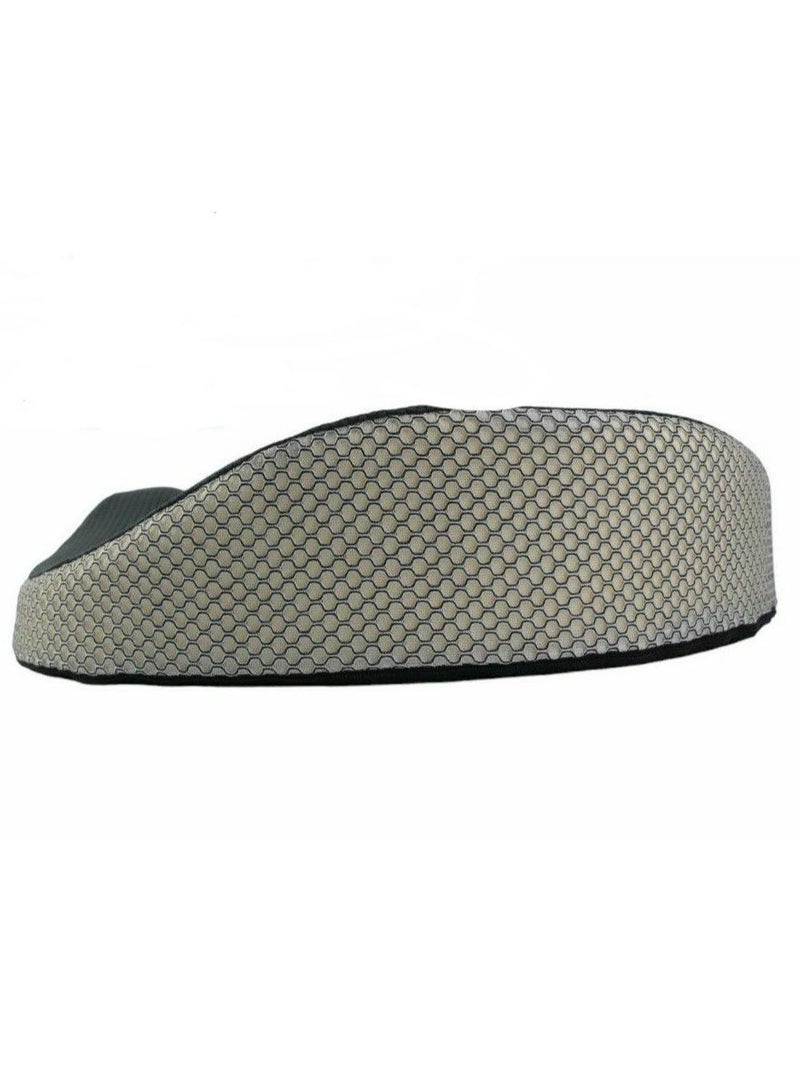 Donut Pillow Hemorrhoid Seat Cushion for Hemorrhoid Pain Relief Tailbone Coccyx Orthopedic Medical Seat Prostate Chair Cushion for Hemorrhoids Memory Foam Easy to Carry Anti-Slip and Rebound to Original Shape (Grey)  - Image 4