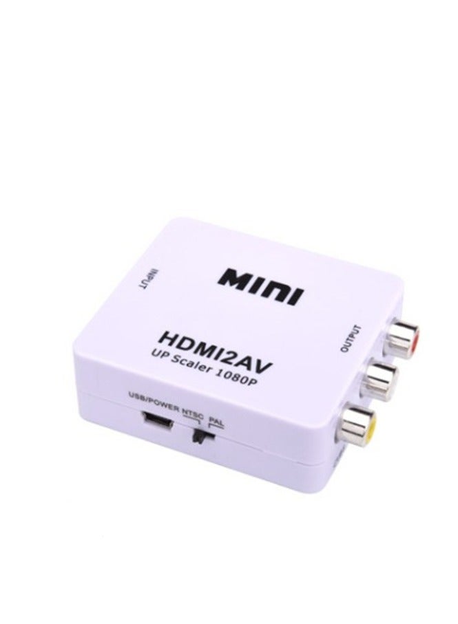 HDMI to AV Video Converter Adapter – High-Quality, Compact Design for Seamless Video Conversion  - Image 1