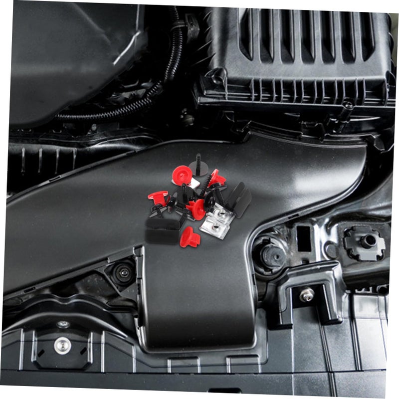 Universal Car Engine Splash Shield Installation Kit with Screws Bolts Clips and Retainer Nuts - Image 5