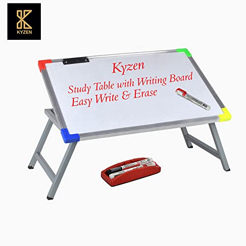 KYZEN Multi Purpose Study Table with Writing Board Use in Office Laptop Work in Home Student Study Etc_(60 x 40 x 24 CM)_(Color Full Corner) - Image 3