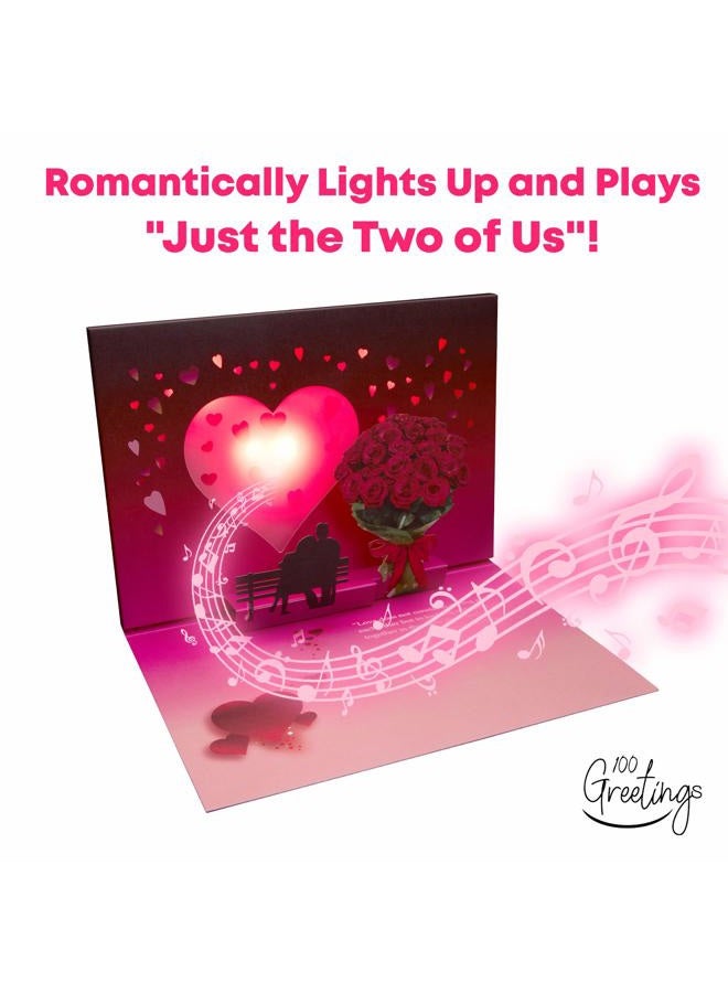 100 GREETINGS Just the Two of Us Anniversary Card - Image 2