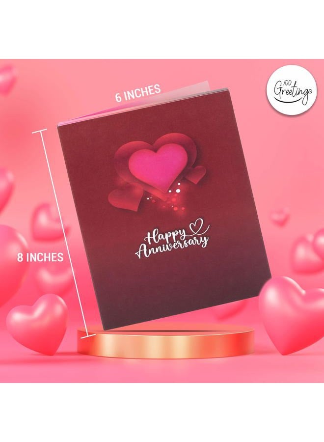 100 GREETINGS Just the Two of Us Anniversary Card - Image 4