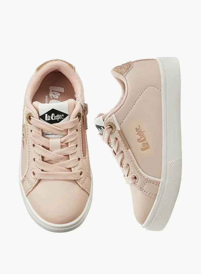 Lee Cooper Girls Lace-Up Ankle Sneakers