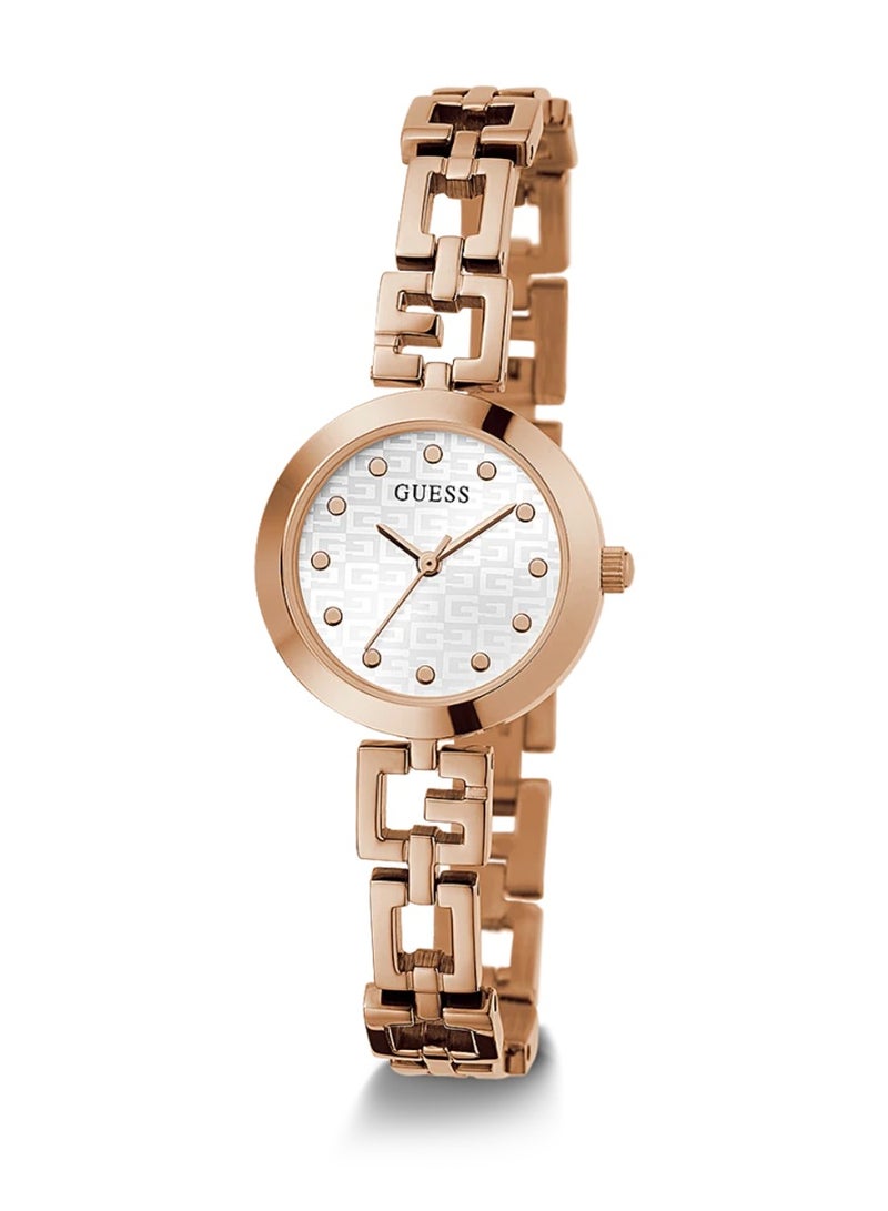 GUESS Women's Rose Gold Tone Case Rose Gold Tone Stainless Steel Watch GW0549L3 - Image 5