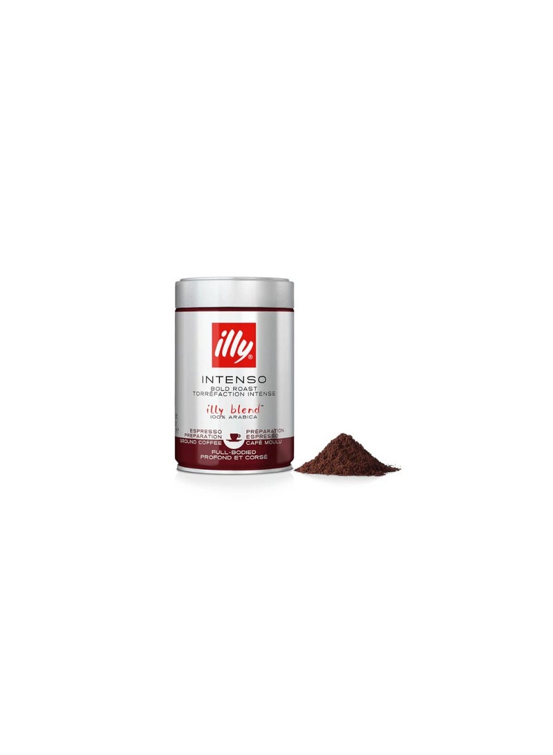 illy Intenso Bold Roast Ground Coffee 250g