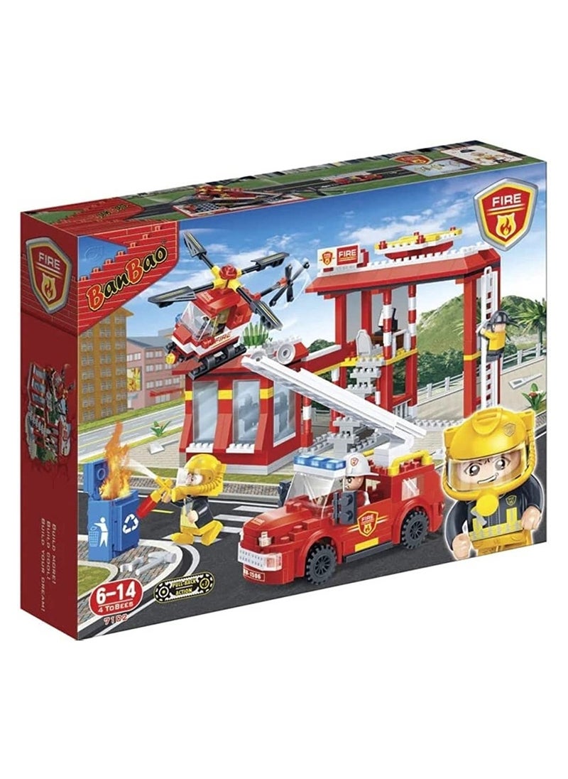 BanBao Banbao – Fire Garage Vehicles 505 Pieces – 7102  - Image 1