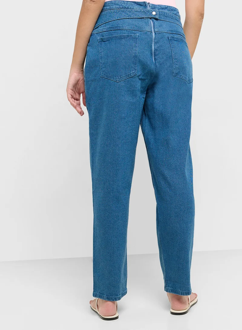 Ginger Pleat Detail Jeans
