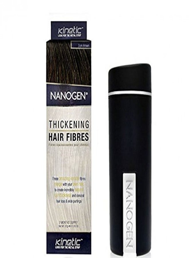 نانوجين ألياف نانوجين لتكثيف الشعر، لون بني متوسط - Image 1