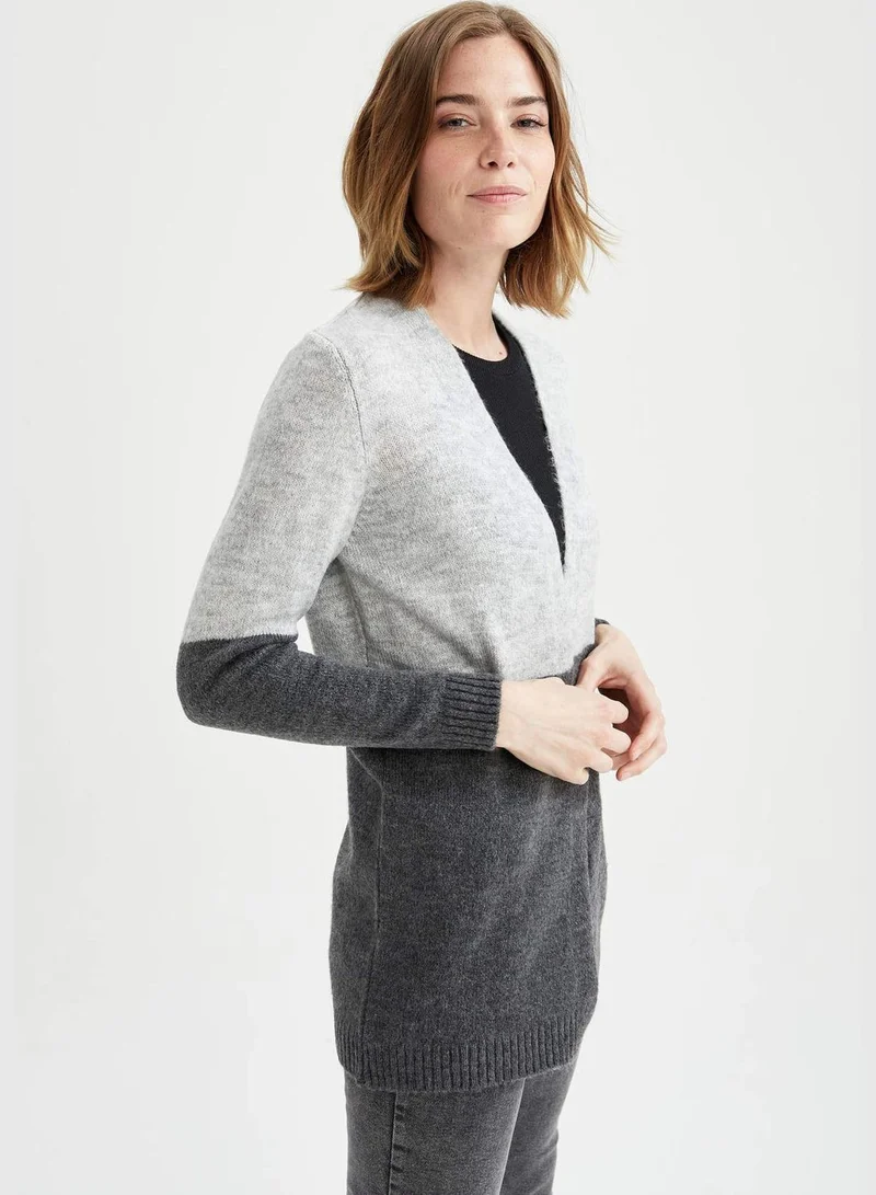 DeFacto Woman Tricot Regular Fit Regular Cardigan