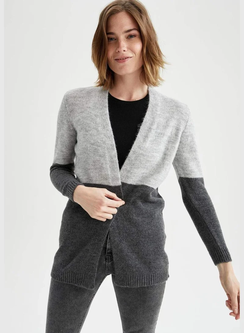 DeFacto Woman Tricot Regular Fit Regular Cardigan