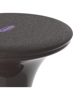 Cosmoplast Plastic Round Stool (Dark Brown)  - Image 2
