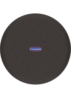 Cosmoplast Plastic Round Stool (Dark Brown)  - Image 3