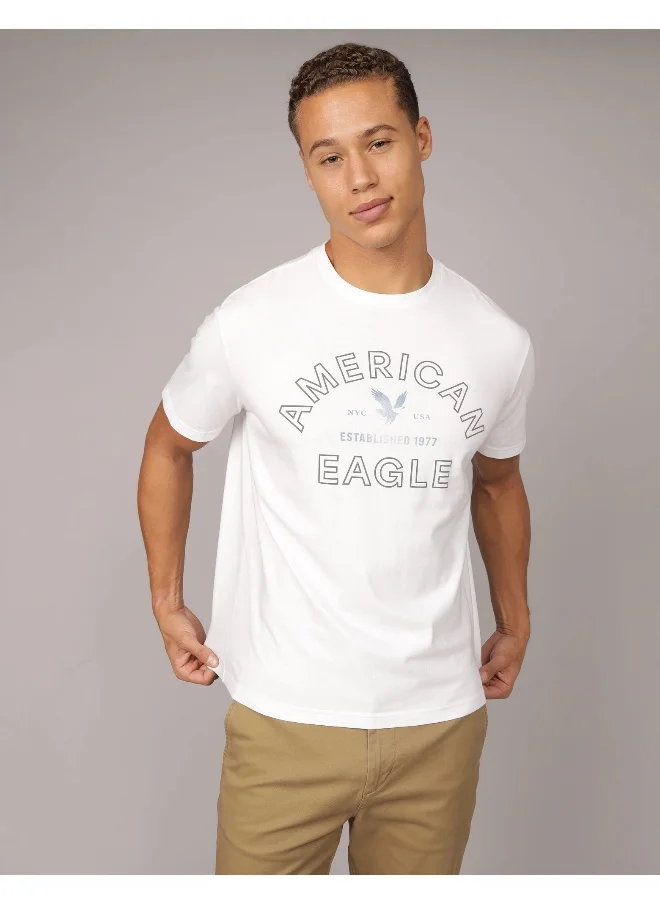 American Eagle AE Logo Graphic T-Shirt