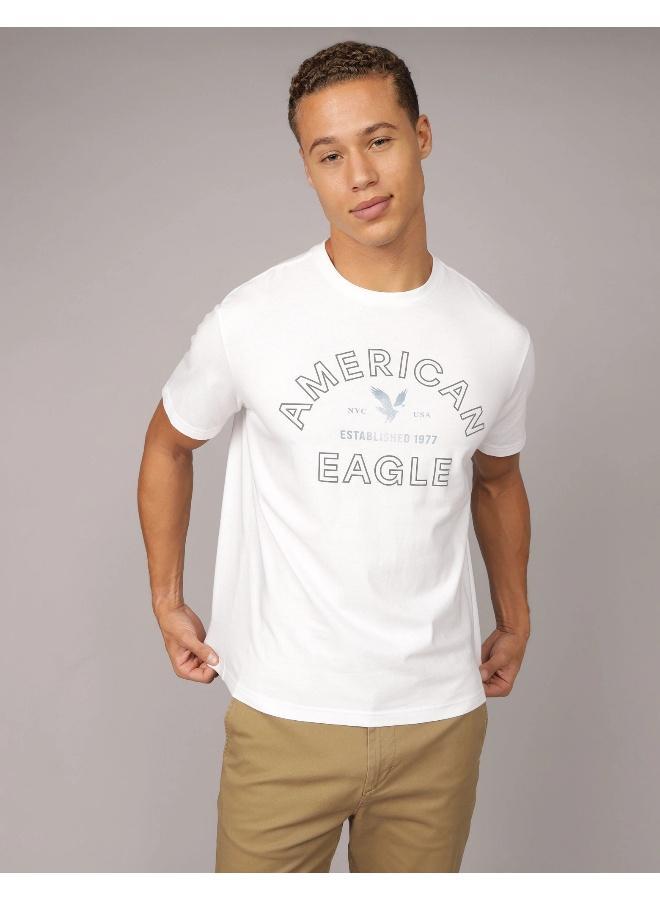 American Eagle AE Logo Graphic T-Shirt - Image 1