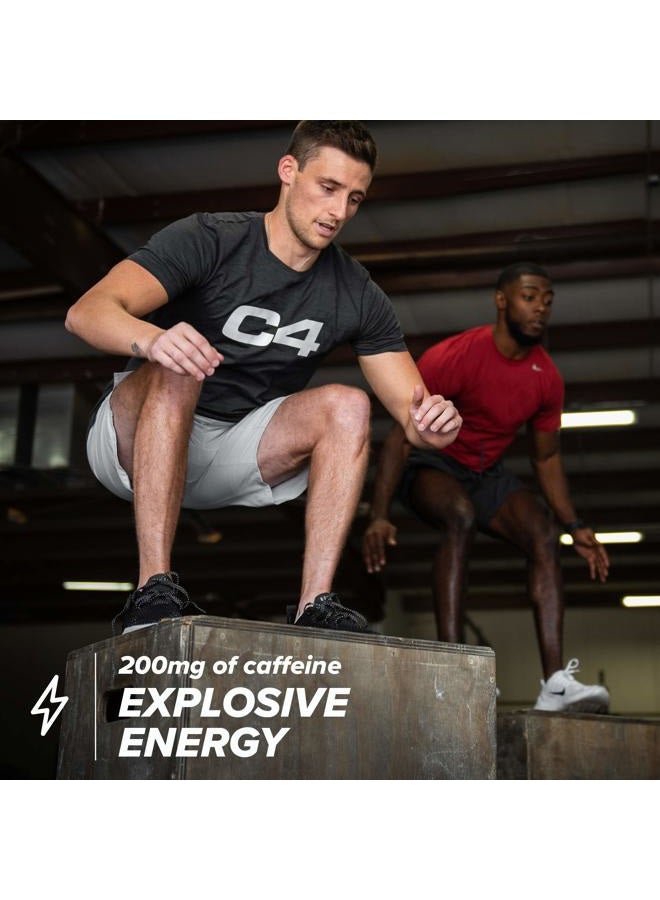 C4 Cellucor C4 Energy Non-Carbonated Zero Sugar Energy Drink, Pre Workout Drink + Beta Alanine - Watermelon - 12 FL OZ (355 ml) - Pack of 12 - Image 4