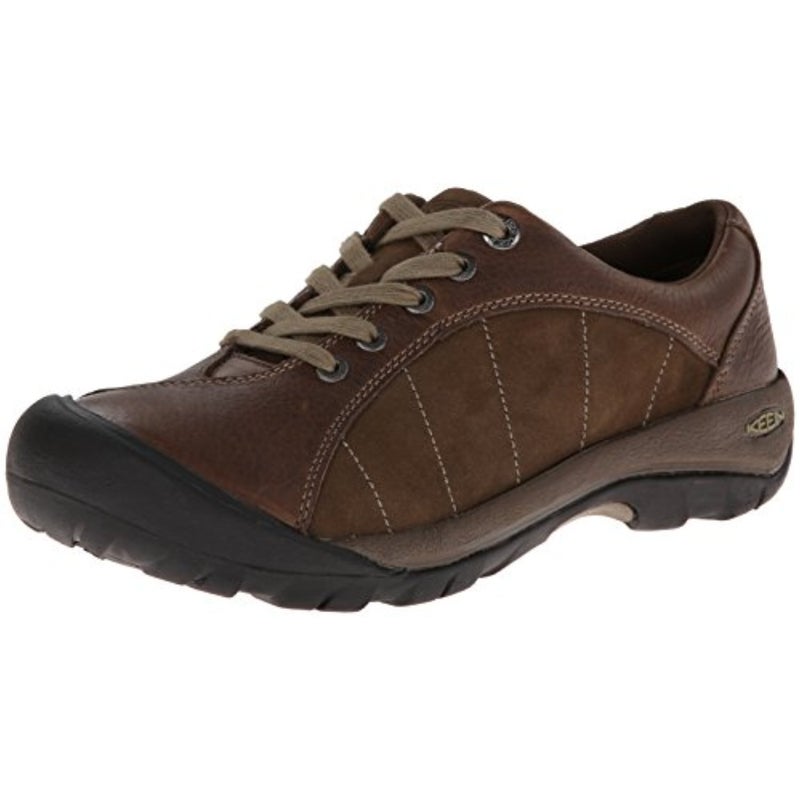 KEEN Womens Presidio Casual Comfortable Oxford Dark BrownBlack 9