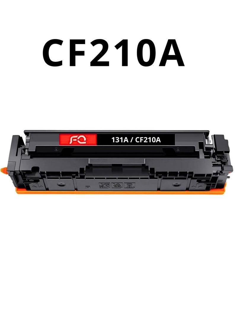 أف كيو - مجموعة طقم 4خراطيش حبر131A  متوافقة مع طابعات اتش بي ليزر جيت (MFP M276nw M251nw M251n M276n) اللون اسود ازرق (سيان) اصفر (ارجواني ماجنتا) - Image 1