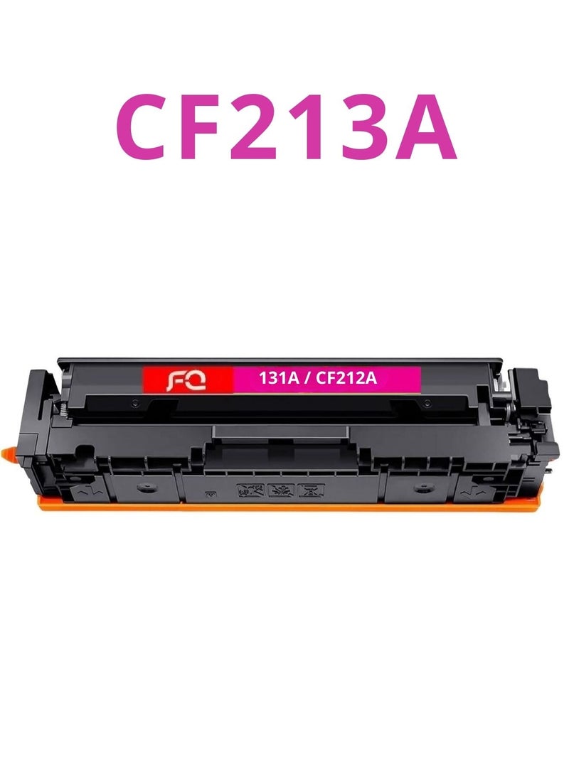 أف كيو - مجموعة طقم 4خراطيش حبر131A  متوافقة مع طابعات اتش بي ليزر جيت (MFP M276nw M251nw M251n M276n) اللون اسود ازرق (سيان) اصفر (ارجواني ماجنتا) - Image 1