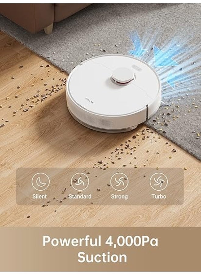 dreame D10 Plus Robot Vacuum and Mop with Self-Emptying Base for 45 Days of Cleaning, Robotic Vacuum with 4000 Pa Suction and LiDAR Navigation,  Wi-Fi Connected - Image 3