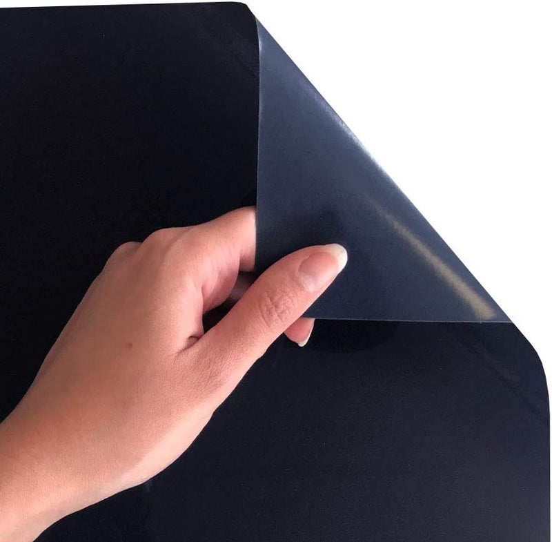 Siser StripFlock Pro HTV 12x1yd Roll Navy Blue  Textured Heat Transfer Vinyl  for use with Siser Cricut and Silhouette Cutters  CPSIA Certified - Image 2