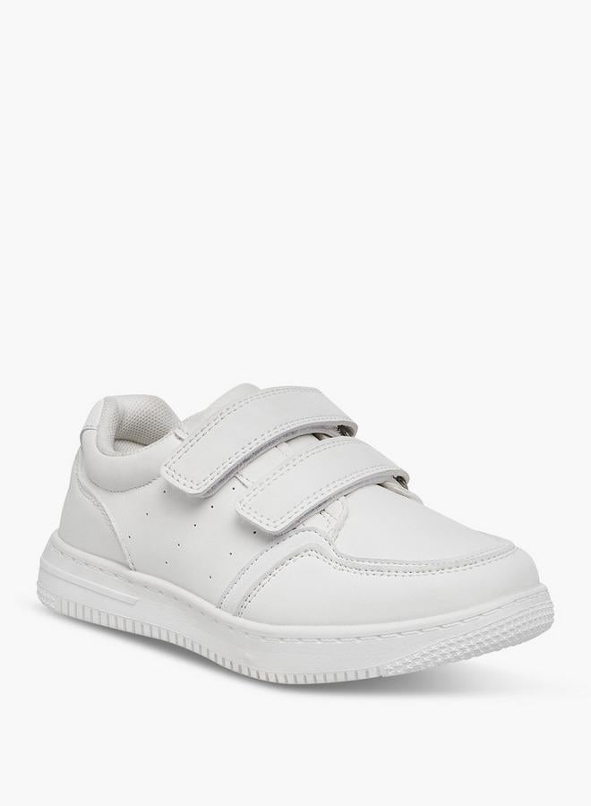 LBL by Shoexpress Boys Panelled School Shoes with Hook and Loop Closure - Image 1